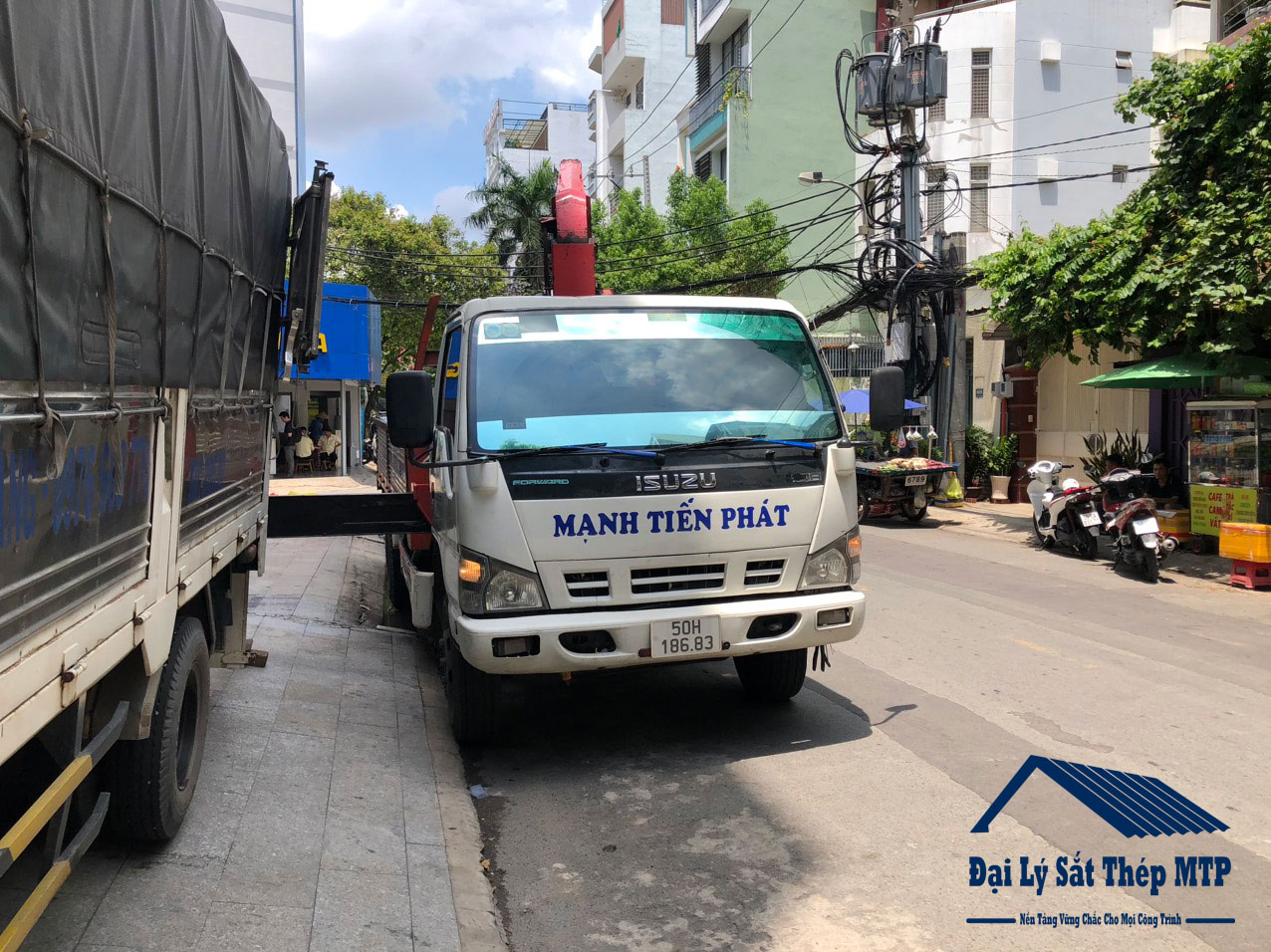 Đại lý Sắt Thép MTP giao 1000 M B40 với 10 tấn Thép hộp cho Công trình Công ty Xây dựng Nông nghiệp Việt Nam, Võ Văn Kiệt - Quận 5 - TPHCM