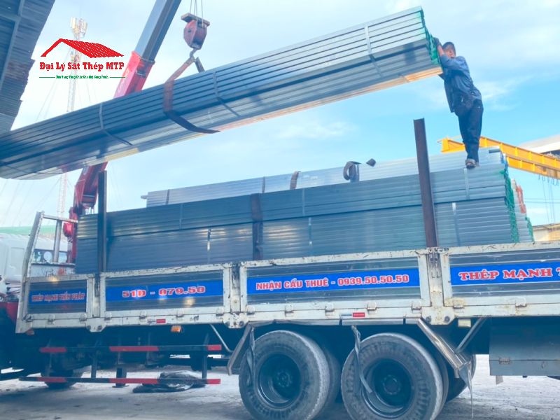Đại lý thép hộp 20x40 giá tốt, chính hãng - Sắt Thép MTP