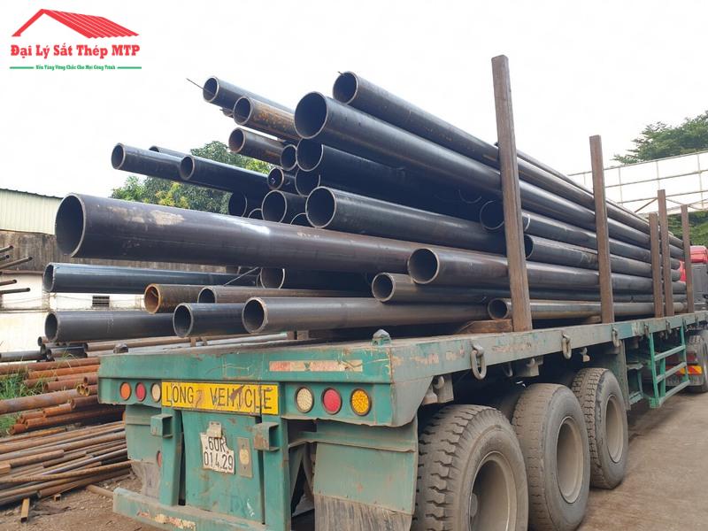 Cung cấp 500 cây ống thép đúc phi 219 cho dự án hệ thống cấp nước tại TP.HCM.