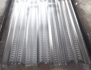 Tôn sàn deck là loại tôn dùng đổ sàn thay thế cốp pha, gia công từ tôn mạ kẽm