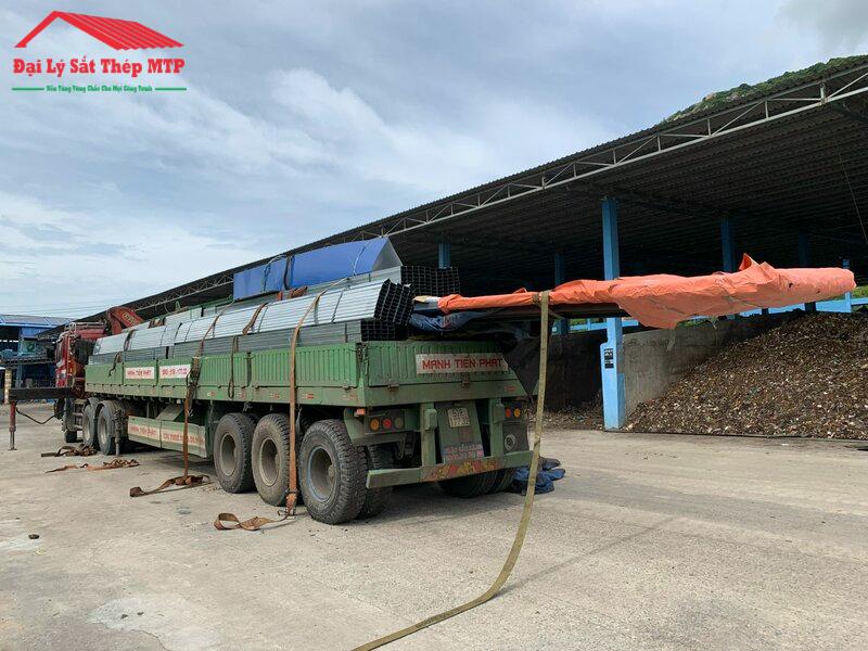 Cung ứng 12 tấn thép hộp VinaOne cho công trình nhà máy nhiệt điện ở Nhơn Trạch