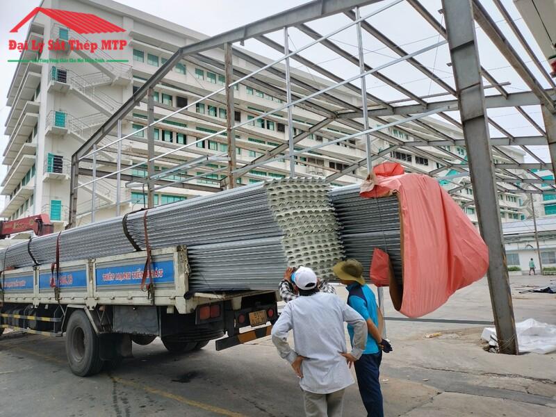Cung cấp 3 tấn tôn Globalsteel đến dự án khu dân cư cao cấp ở Quận 7