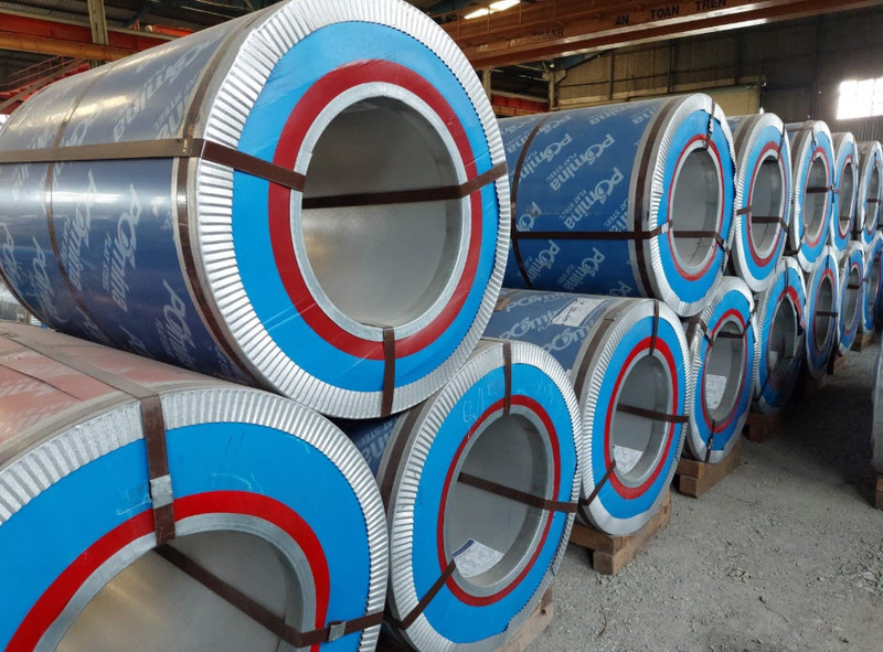 Cuộn tôn lạnh Pomina loại thường cho công trình dân dụng