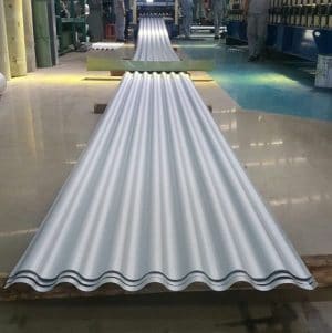 Tôn sóng tròn thường được sử dụng để làm vách ngăn các công trình xây dựng như nhà xưởng, nhà thép tiền chế,...