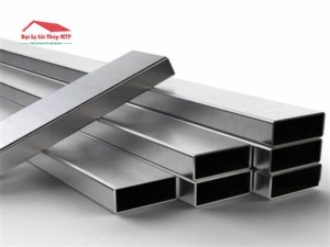 Hộp inox 10x40 có mặt cắt hình chữ nhật, dài 40mm, rộng 10mm