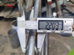 Ống inox phi 22 là inox ống tròn, đường kính 22mm