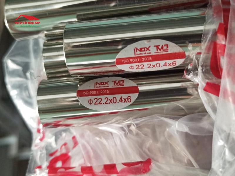 Ống inox phi 22 loại 304