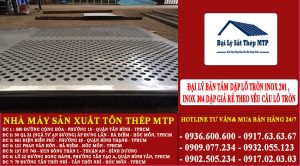 đại lý bán tấm dập lỗ tròn inox 201 , inox 304 dập giá rẻ theo yêu cầu lỗ tròn