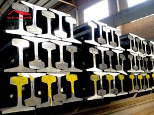 Thép ray P50 có kích thước lớn chuyên dùng trong hệ thống đường sắt vận chuyển công nghiệp