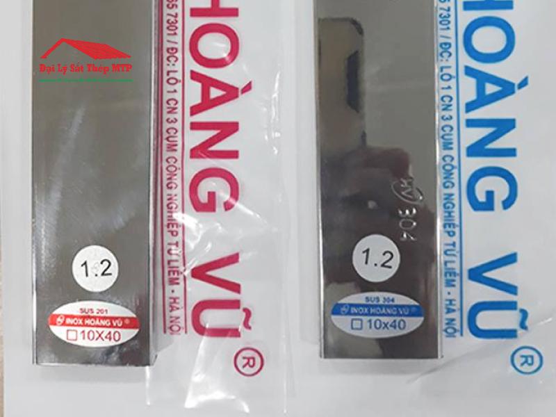 Nhận biết inox Hoàng Vũ chính hãng