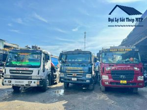 Đại lý Sắt Thép MTP giao 150 Tấn Thép Hình I mạ kẽm cho dự án tại Long An