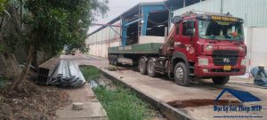 Giao 5000M Tôn Đông Á với 4000 M xà gồ Z về dự án Tây Ninh