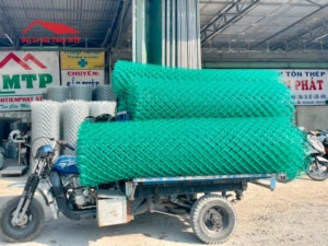 Lưới B40 bọc nhựa khổ 1m5