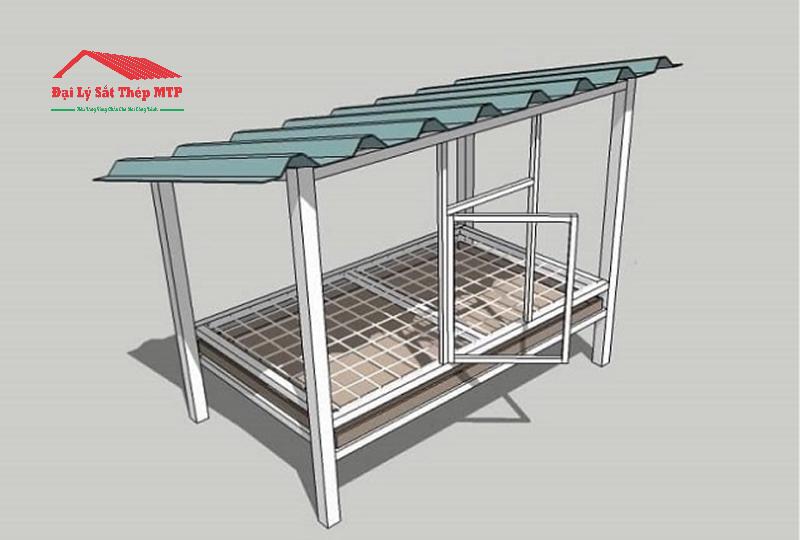 Thiết kế và định hình khung chuồng