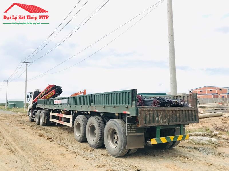 Cung cấp 300 cây thép thanh vằn Thiên Thai cho công trình cầu vượt tại Long An.