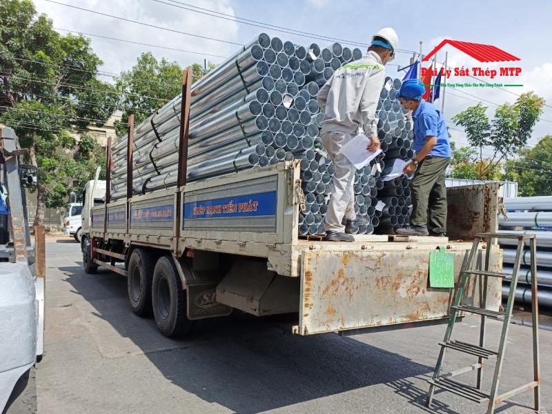 Cung ứng 4 tấn thép ống Hòa Phát cho nhà máy xử lý nước thải ở Đồng Nai