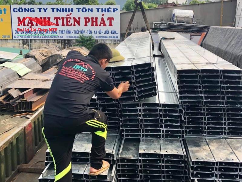 Cung cấp 700 cây xà gồ C đến công trình nhà máy sản xuất dược liệu ở Tây Ninh