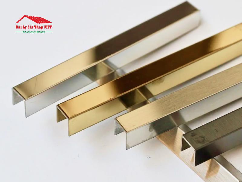 U inox chống ăn mòn tốt, bề mặt sáng bóng, màu sắc đa dạng