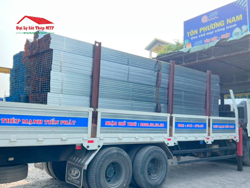 Cung cấp 500 cây thép hộp mạ kẽm Hàn Quốc cho dự án xây dựng KĐT mới tại Bình Dương