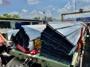 Chiều dài tôn Seamlock được cắt theo yêu cầu