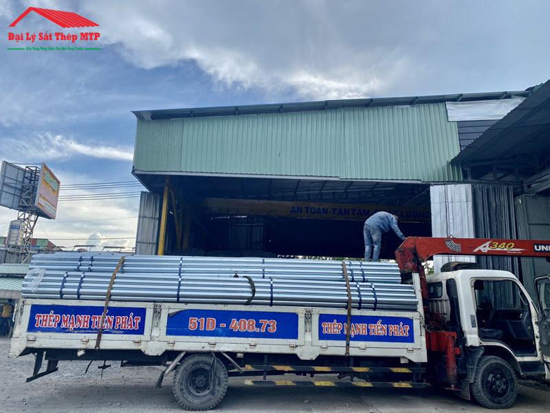 Cung cấp 10 tấn ống thép ASIA cho dự án xây dựng nhà máy điện mặt trời tại Ninh Thuận.
