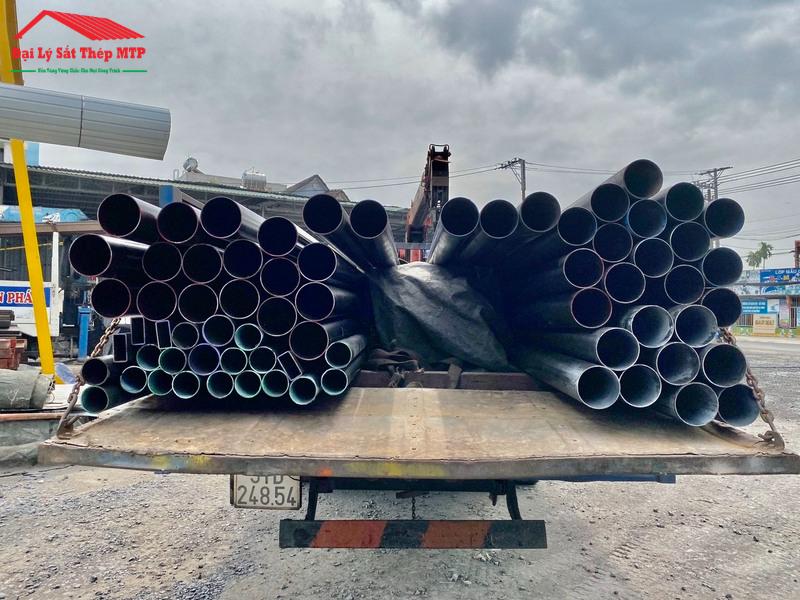 Cung cấp 3 tấn thép ống đen Hòa Phát cho công trình xây dựng hệ thống kết cấu thép tại KCN Nhơn Trạch, Đồng Nai.