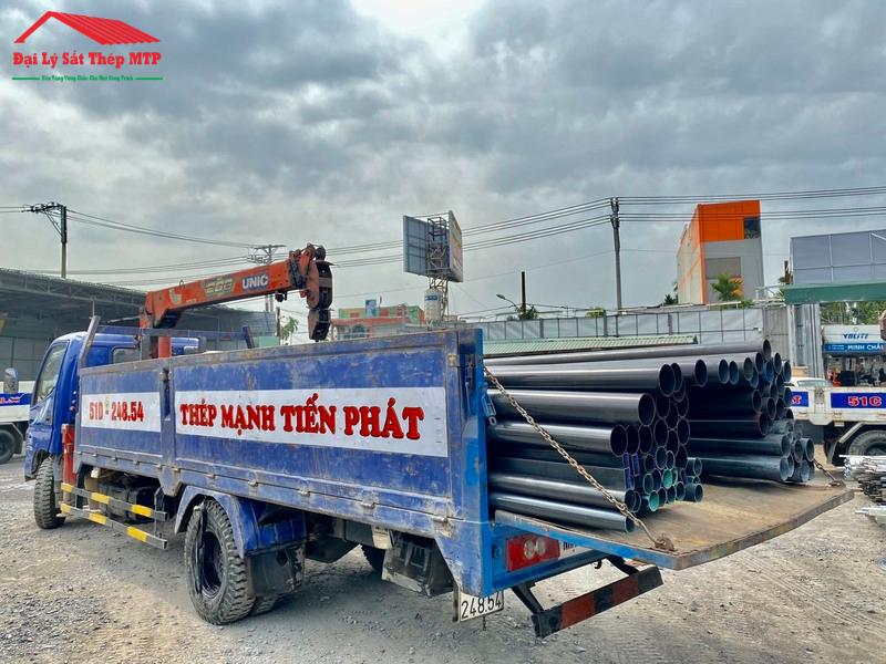 Cung cấp 12 tấn ống thép Nhật Bản cho dự án mở rộng cảng biển tại Bà Rịa - Vũng Tàu.