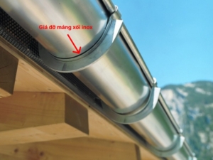 Giá đỡ máng xối inox