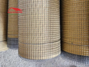 Lưới hàn mắt vuông tô tường