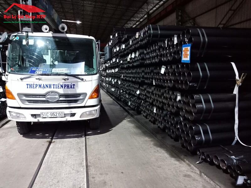 Đại lý Sắt Thép MTP cung ứng ống thép đen chính hãng, CK tới 10%