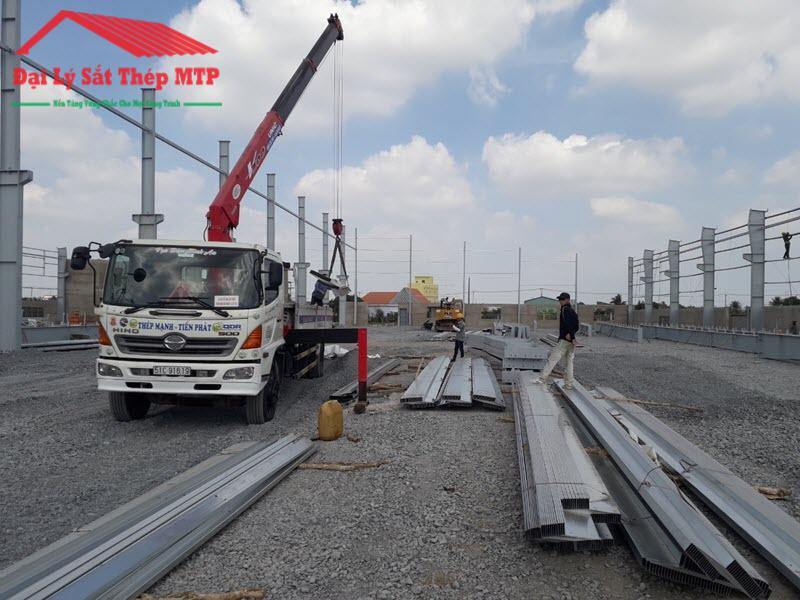 Đại lý Sắt Thép MTP cung ứng xà gồ chính hãng, CK tới 10%