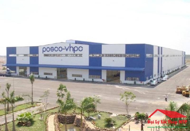 Nhà máy thép Posco Vina với dây chuyền sản xuất hiện đại