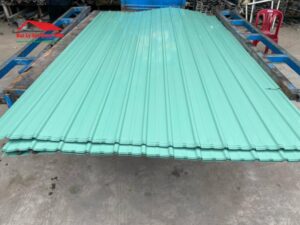 Sản phẩm tôn 13 sóng laphong với biên dạng sóng vuông