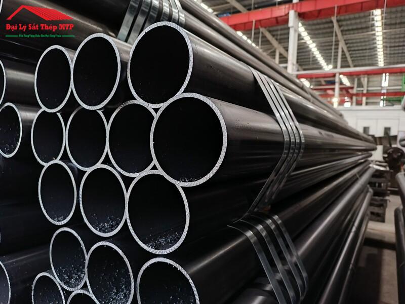 Giá thành thép ống đen rẻ hơn so với mạ kẽm, nhúng kẽm nóng