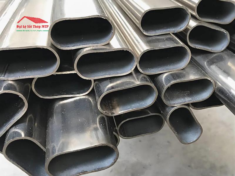 Thép ống oval có tính thẩm mỹ cao, dễ gia công, lắp đặt