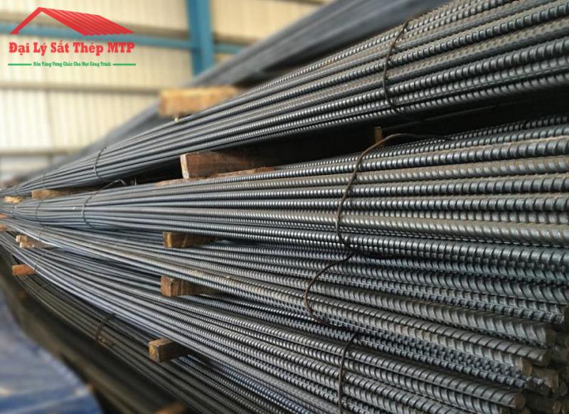 Thép xây dựng được sản xuất trên dây chuyền công nghệ hiện đại, dễ gia công, độ bền cao