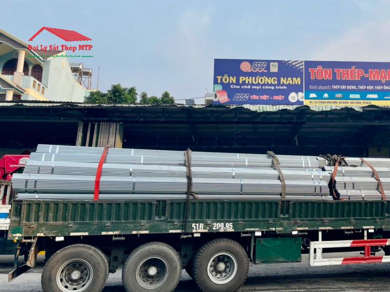 Cung cấp 1,5 tấn thép ống Nam Kim cho công ty điện lực ở Bình Dương