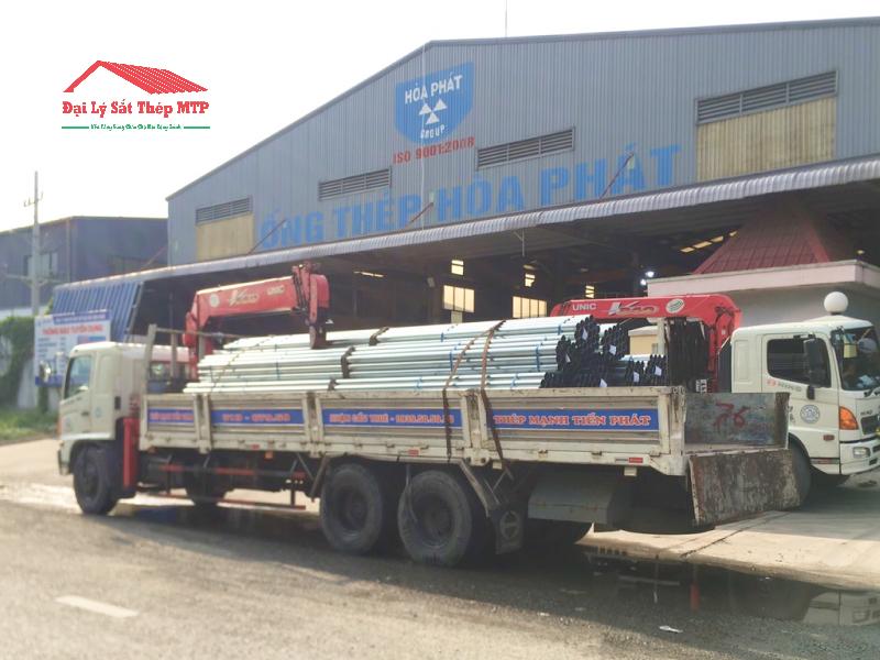 Cung ứng 4 tấn thép ống Hòa Phát cho nhà máy xử lý nước thải ở Đồng Nai