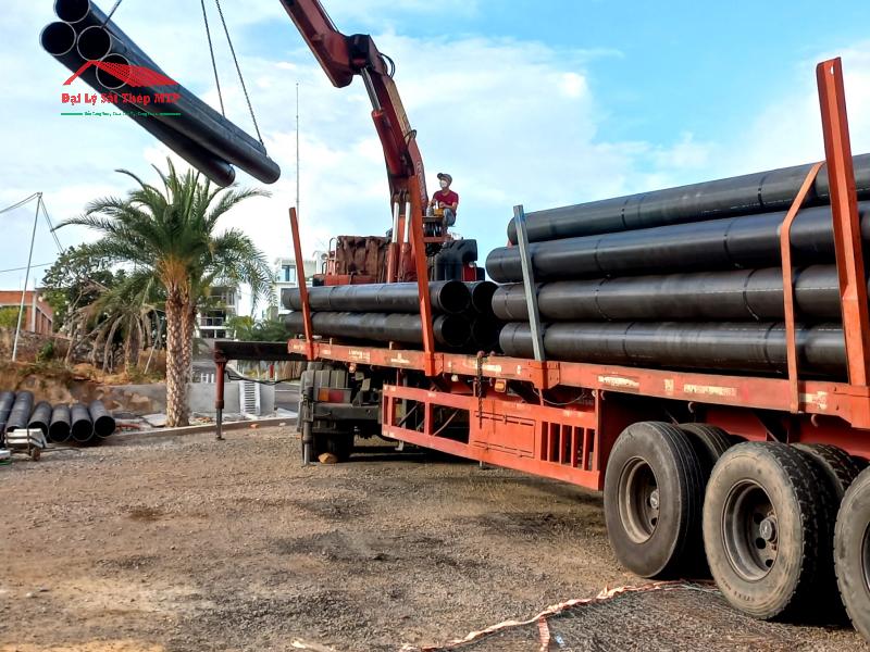 Cung cấp 15 tấn ống thép đen An Huy cho dự án trung tâm thương mại tại TP. Cần Thơ