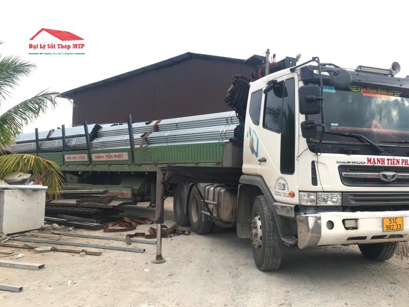 Cung cấp 1.5 tấn thép ống Phú Xuân Việt cho công trình sửa chợ Cao Lãnh, Đồng Tháp