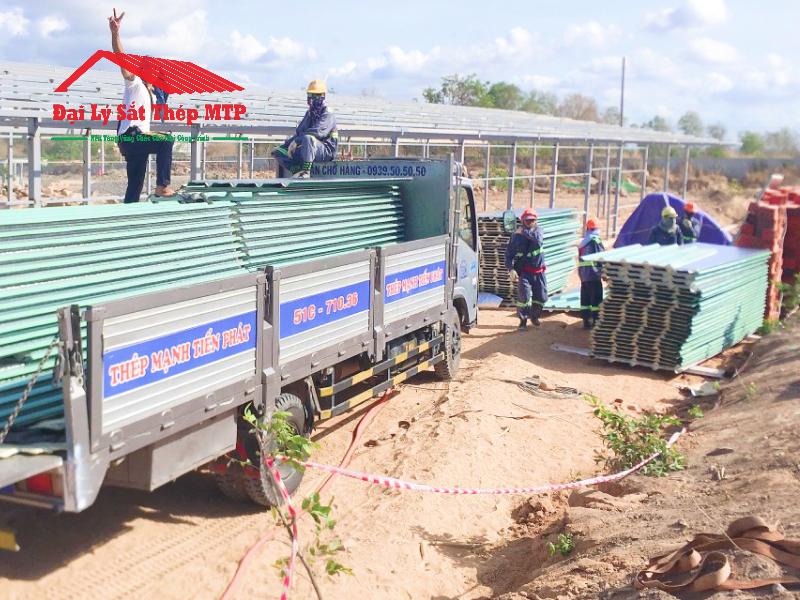 Cung cấp 300 tấm tôn cách nhiệt Đông Á cho công trình viện dưỡng lão ở Đồng Nai