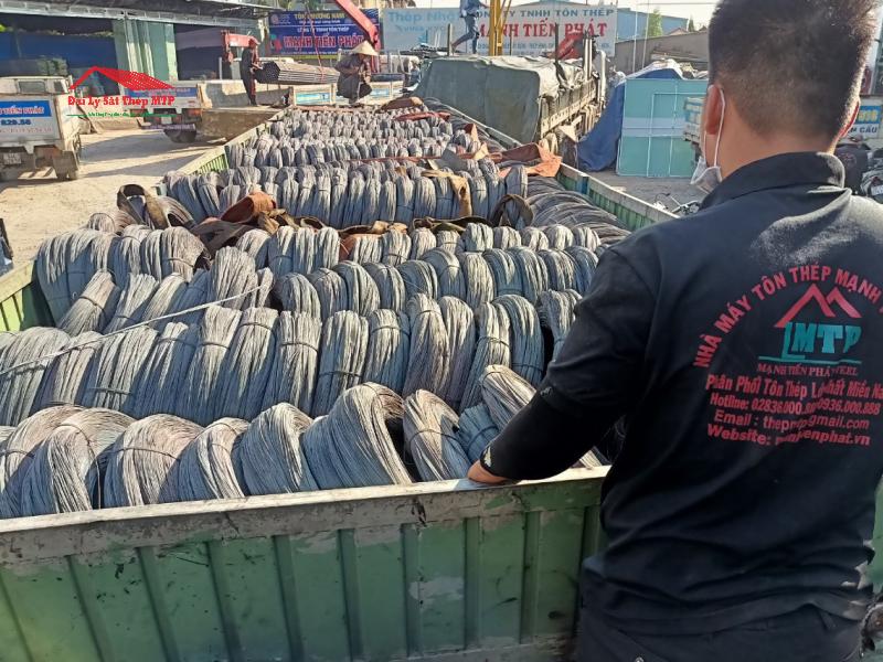 Sắt Thép MTP cung cấp dây kẽm buộc số lượng lớn