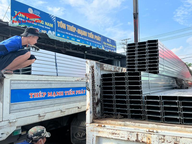 Sắt Thép MTP cung ứng xà gồ Hoa Sen nhập trực tiếp nhà máy, có chứng từ rõ ràng