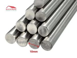 Láp inox phi 10 là thanh inox có dạng tròn đặc với đường kính 10mm