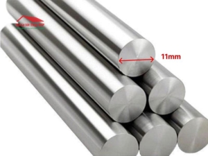 Láp inox phi 11 là loại thanh inox đặc tròn, đường kính 11mm