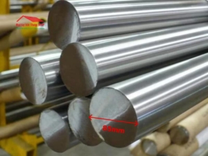 Láp inox phi 85 là thanh inox có dạng tròn đặc, đường kính 85mm