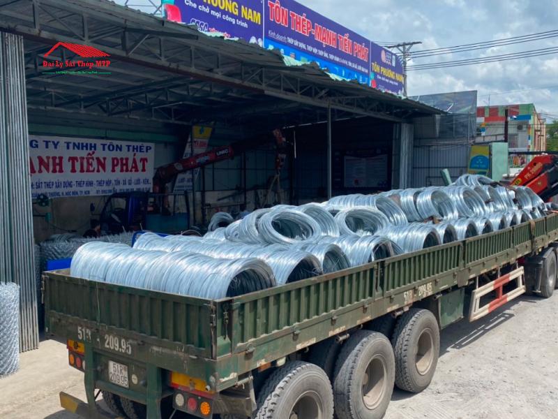 Mua dây kẽm buộc tại Sắt Thép MTP đảm bảo giá tốt, hàng chất lượng, vận chuyển tận nơi