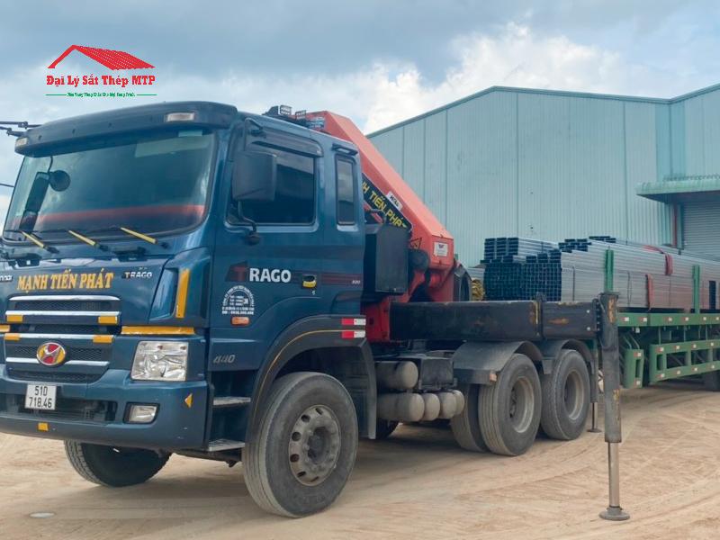 Cung cấp 400 cây xà gồ C Hoa Sen cho công trình nhà máy sản xuất tại Bình Dương