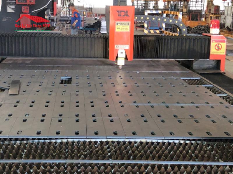 Dịch vụ gia công cắt bản mã tại Sắt Thép MTP