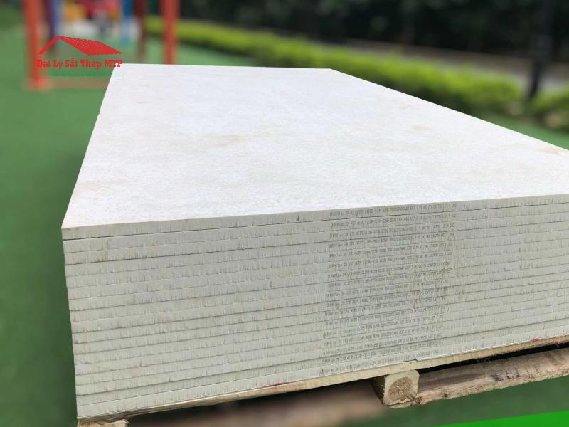 Tấm cemboard dày 20mm là tấm xi măng Portland, sợi cellulose dày 20mm